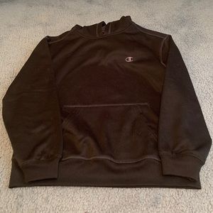 Kids black champion sweatshirt
